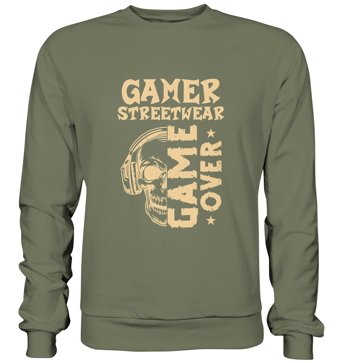 GAME OVER - GAMER STREETWEAR - STATEMENTS - Premium Sweatshirt
