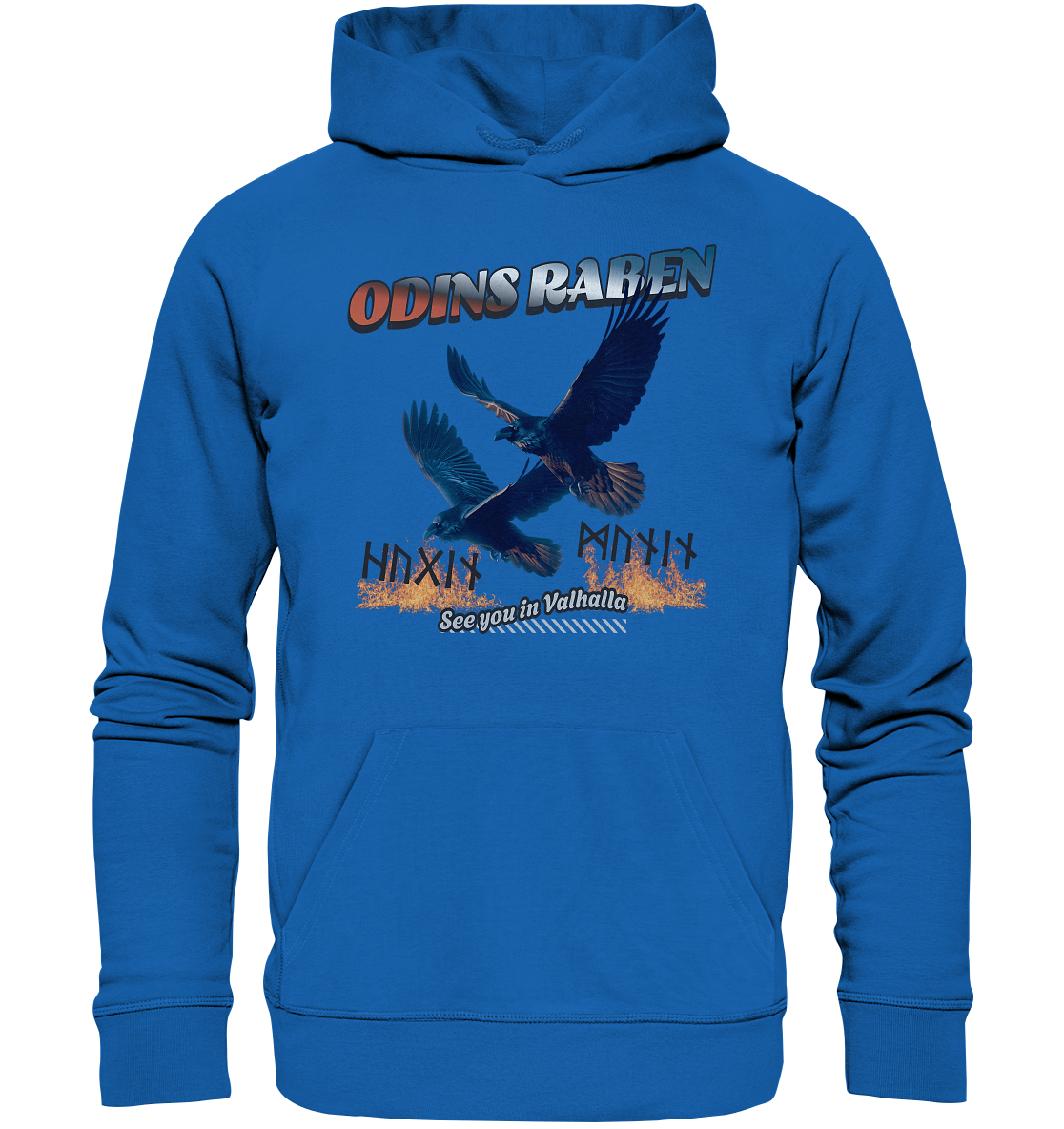 Raben Odins - Hugin und Munin - Premium Unisex Hoodie