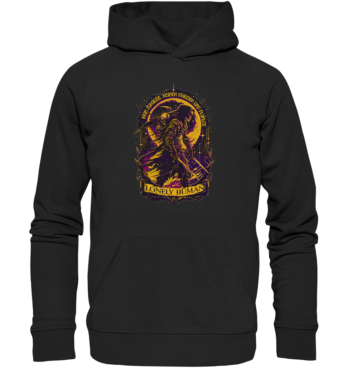 Streetwear Einsamer Mensch - Premium Unisex Hoodie