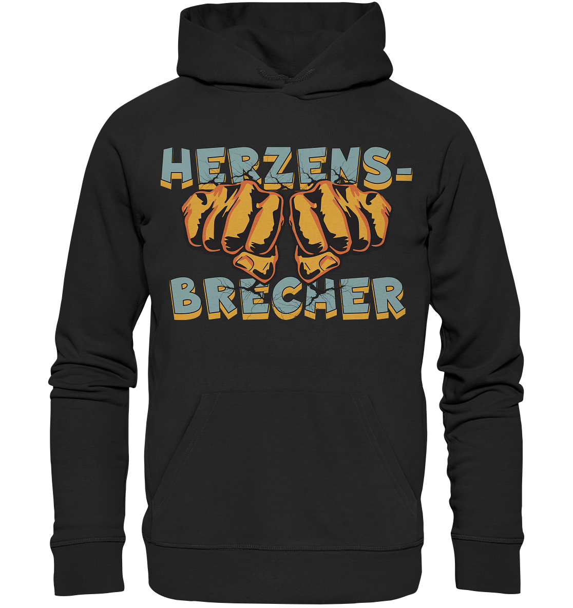 Herzensbrecher - Statement - Premium Unisex Hoodie
