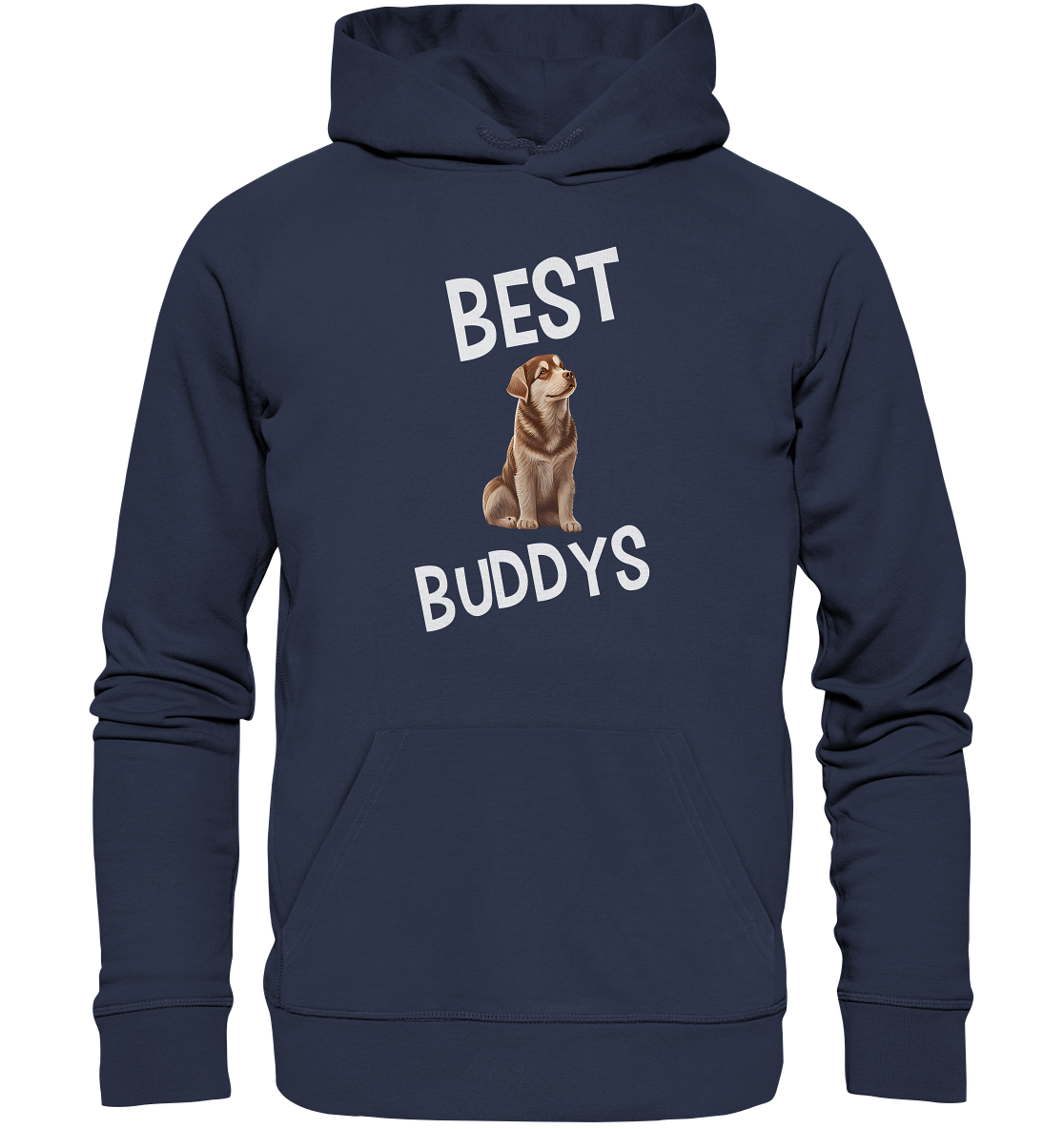 BEST BUDDYS NO 5 - STREETWEAR _ STATEMENTS - MEIN BESTER FREUND - Premium Unisex Hoodie