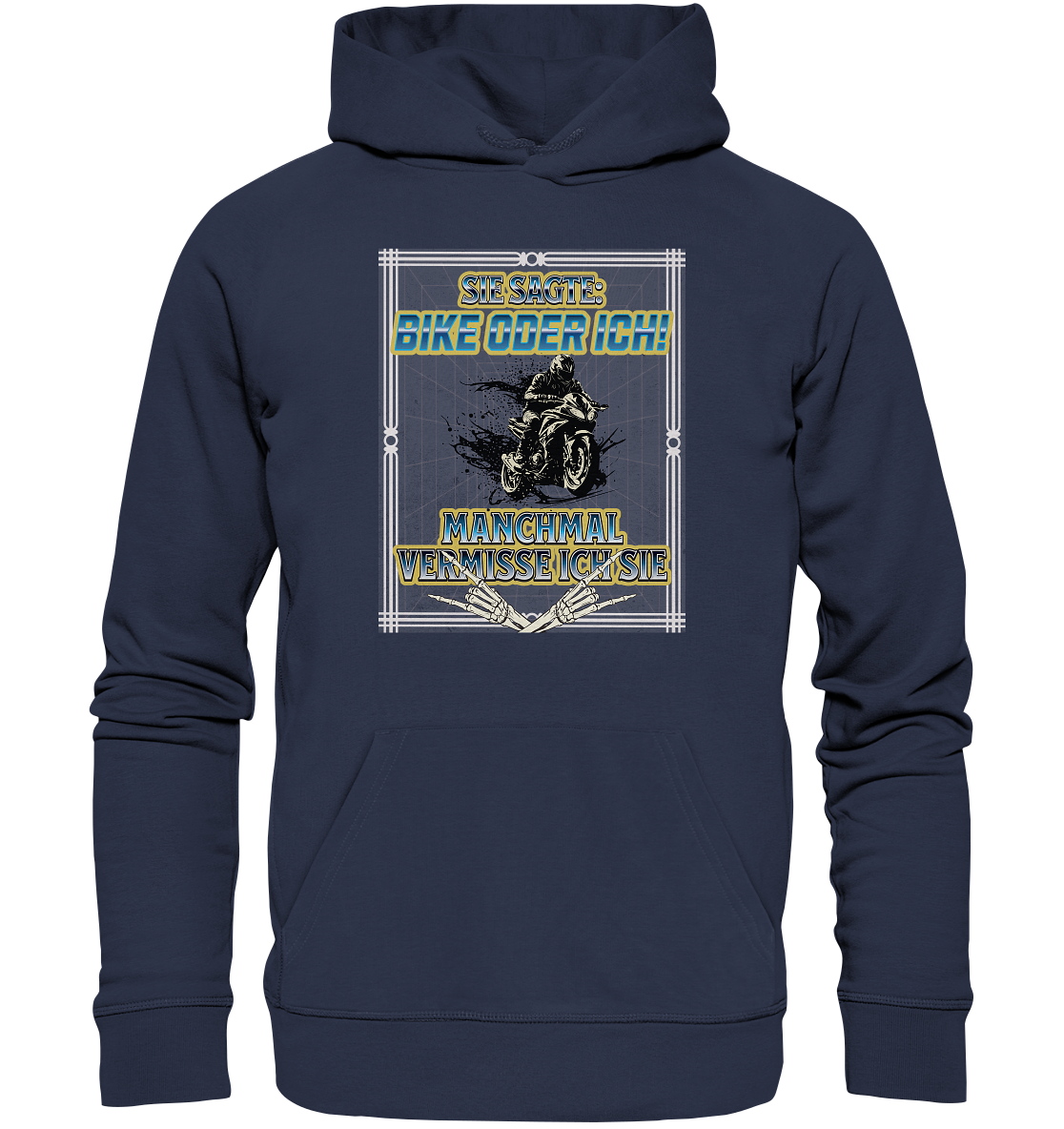 Manchmal vermisse ich sie - Streetwear 1 - Premium Unisex Hoodie