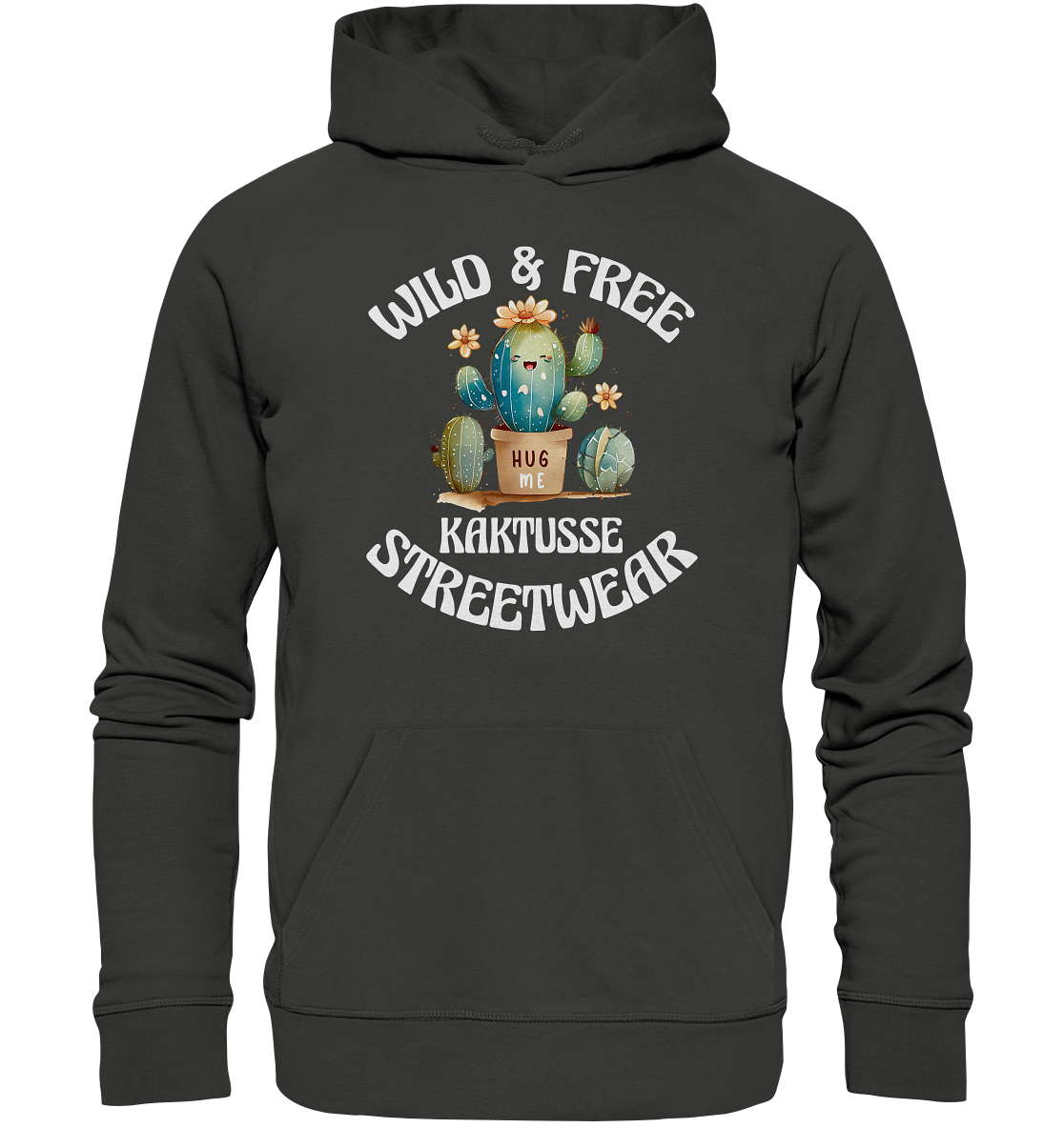 WILD & FREE NO 17 KAKTUSSE - STREETWEAR - STATEMENT - Premium Unisex Hoodie