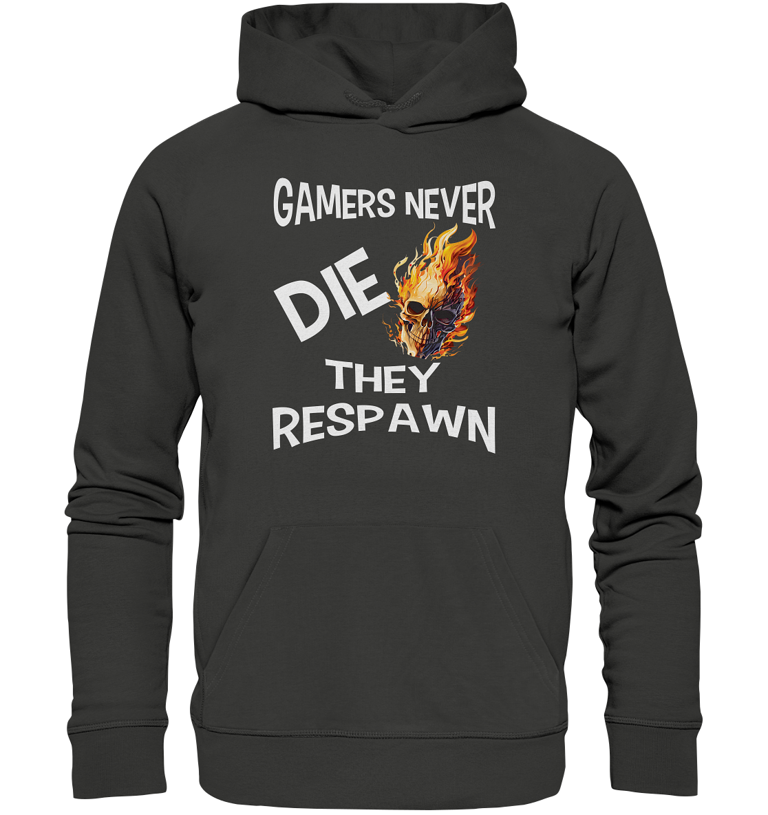 GAMERS NEVER DIE NO 2 - GAMER STREETWEAR - STATEMENT - Premium Unisex Hoodie
