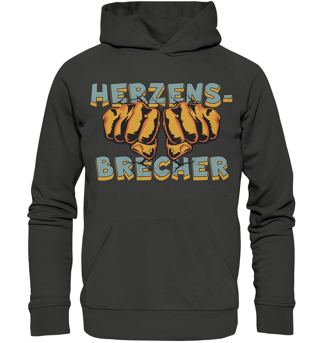 Herzensbrecher - Statement - Premium Unisex Hoodie