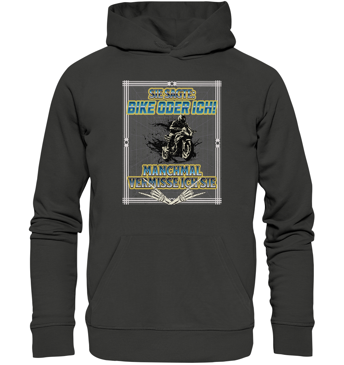 Manchmal vermisse ich sie - Streetwear 1 - Premium Unisex Hoodie