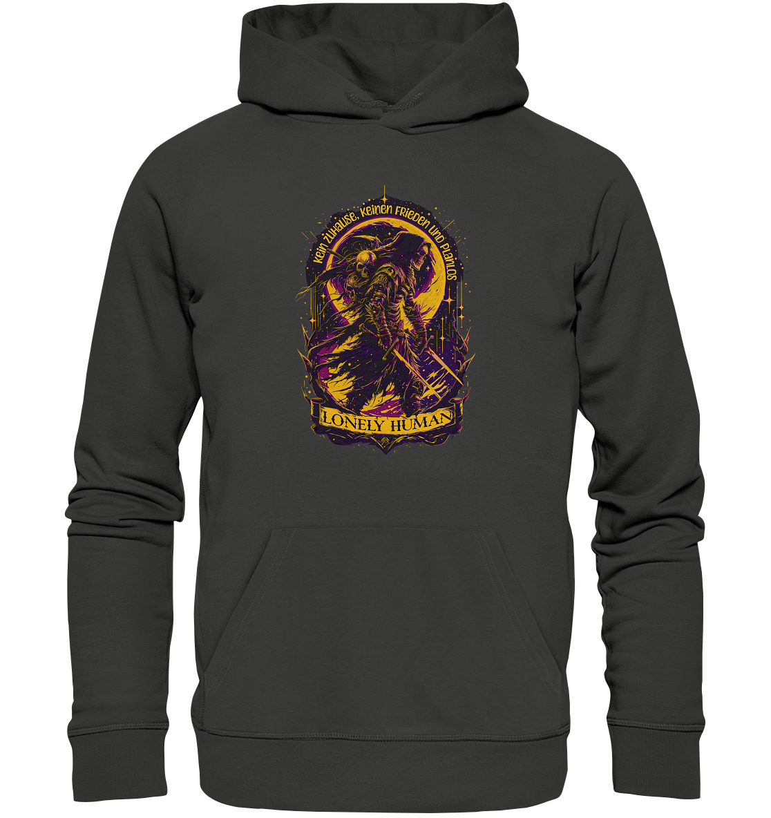 Streetwear Einsamer Mensch - Premium Unisex Hoodie