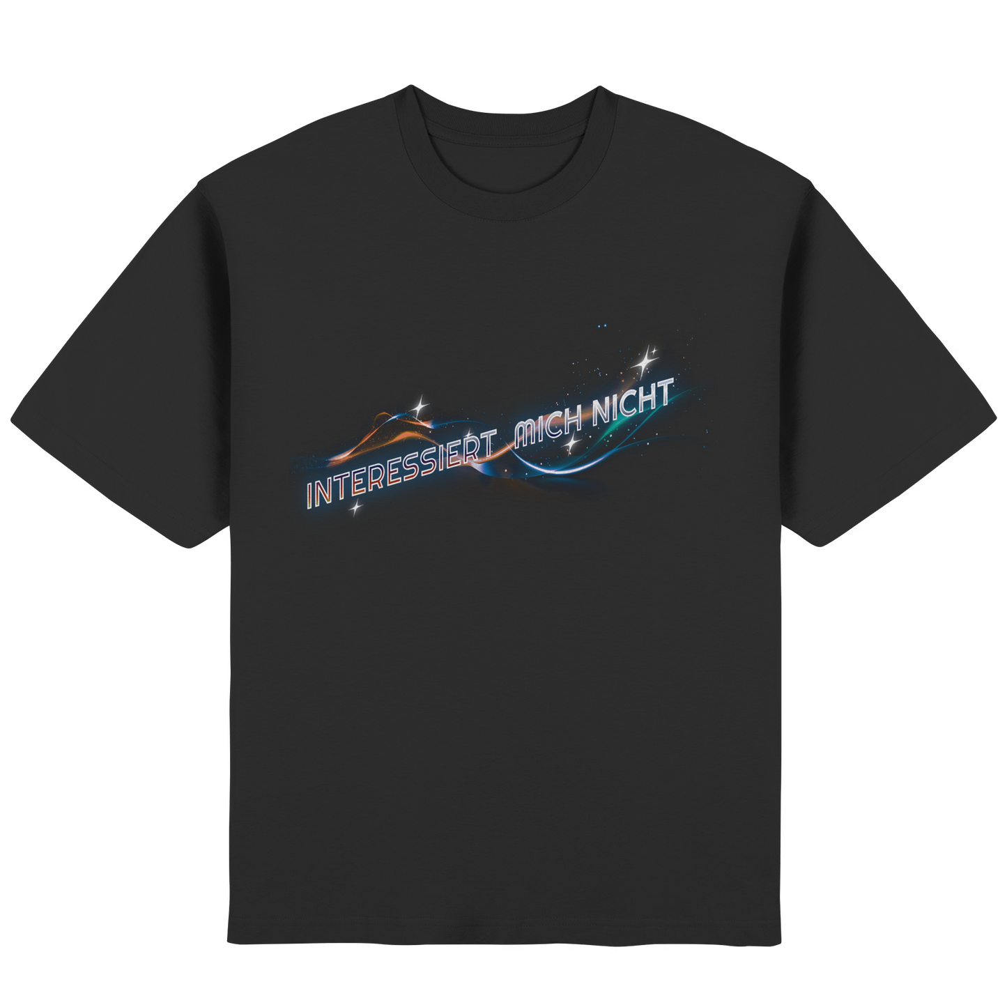 Interessiert mich nicht - Streetwear Oversized T-Shirt