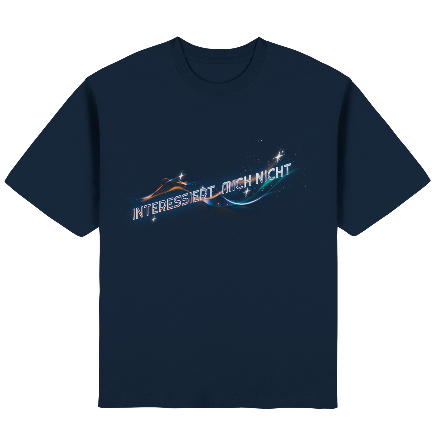 Interessiert mich nicht - Streetwear Oversized T-Shirt