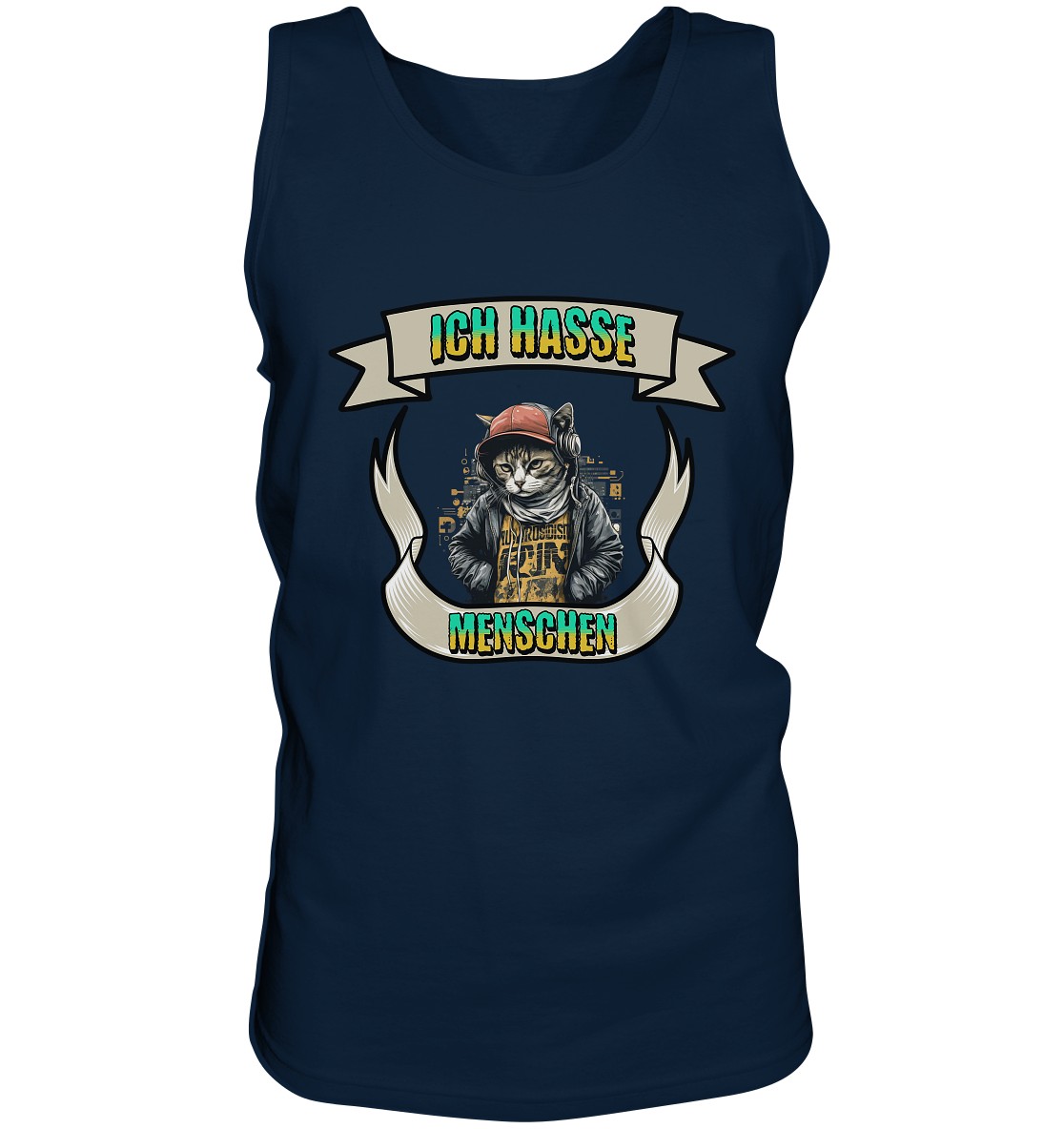 Streetwear- Ich hasse Menschen - Tank-Top