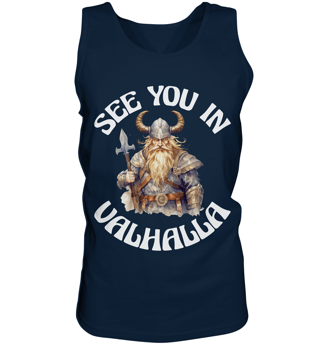 SEE YOU IN VALHALLA NO 4 - STREETWEAR - STATEMENT - Tank-Top