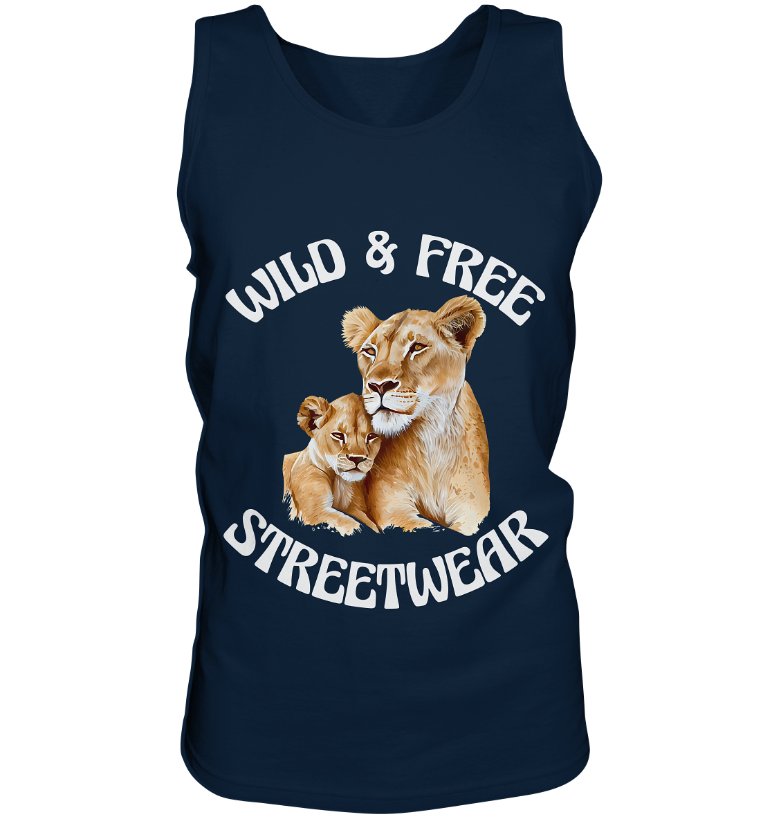 WILD & FREE NO 11 LION FAMILY - STREETWEAR - STATEMENT - Tank-Top