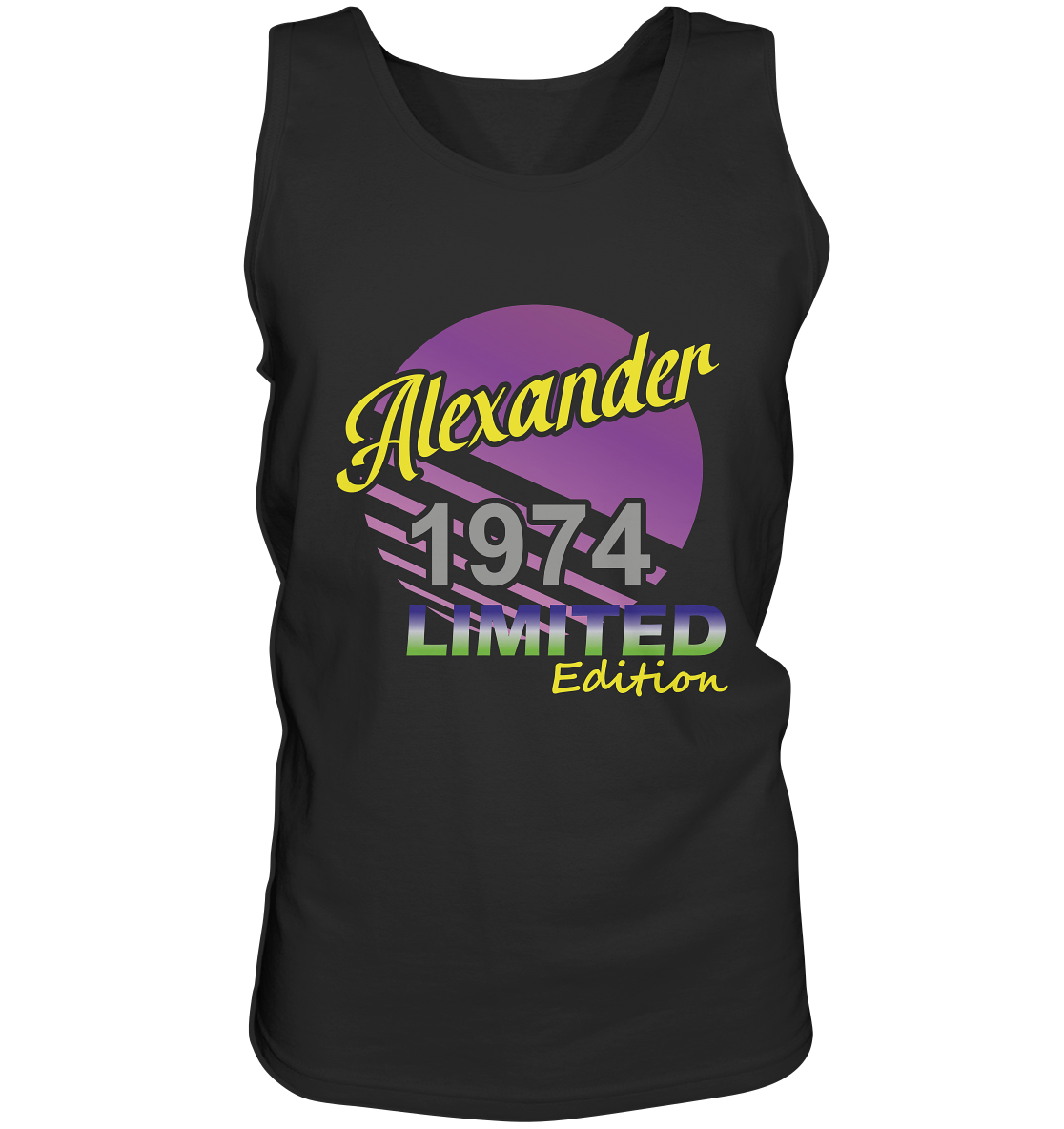Alexander Limited Edition 1974 Geburtstag Jahrgang 1974 Männer - Tank-Top