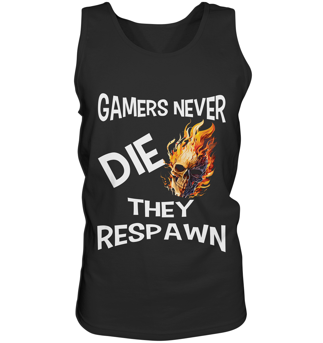 GAMERS NEVER DIE NO 2 - GAMER STREETWEAR - STATEMENT - Tank-Top