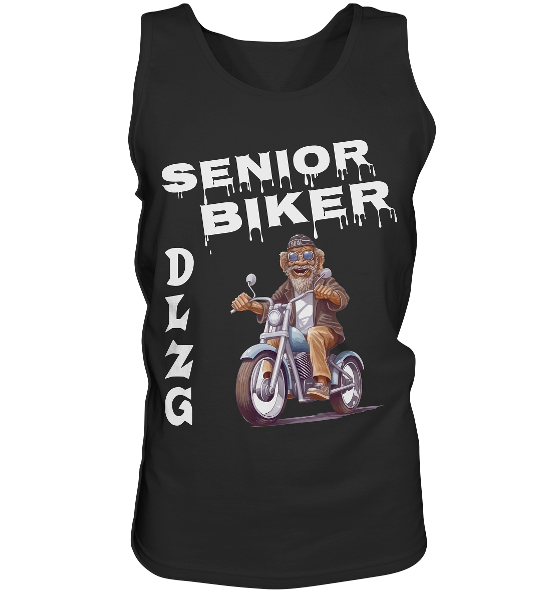 DLzG Opa Biker Fun Motiv 2 Tank-Top