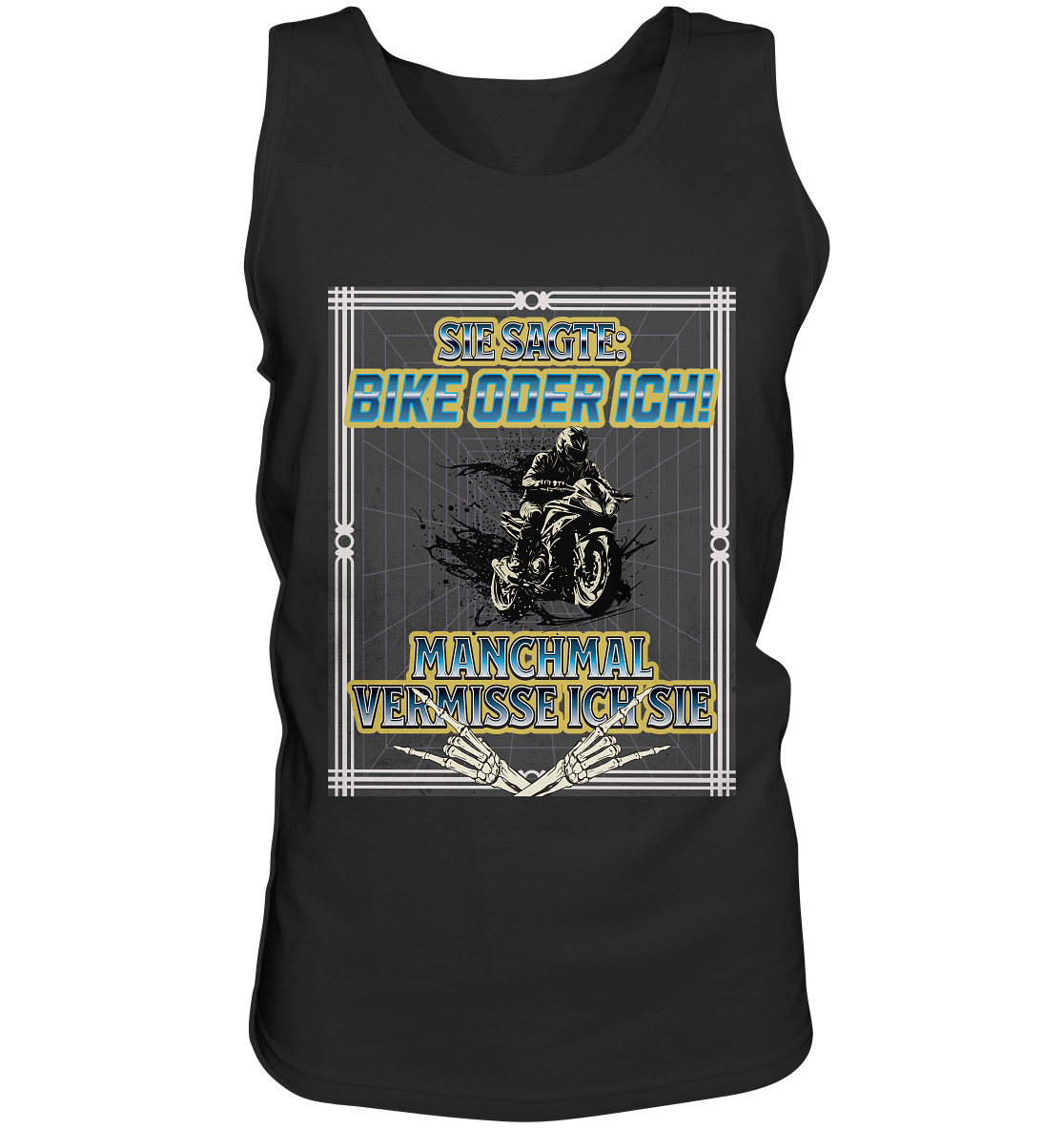 Manchmal vermisse ich sie - Streetwear 1 - Tank-Top