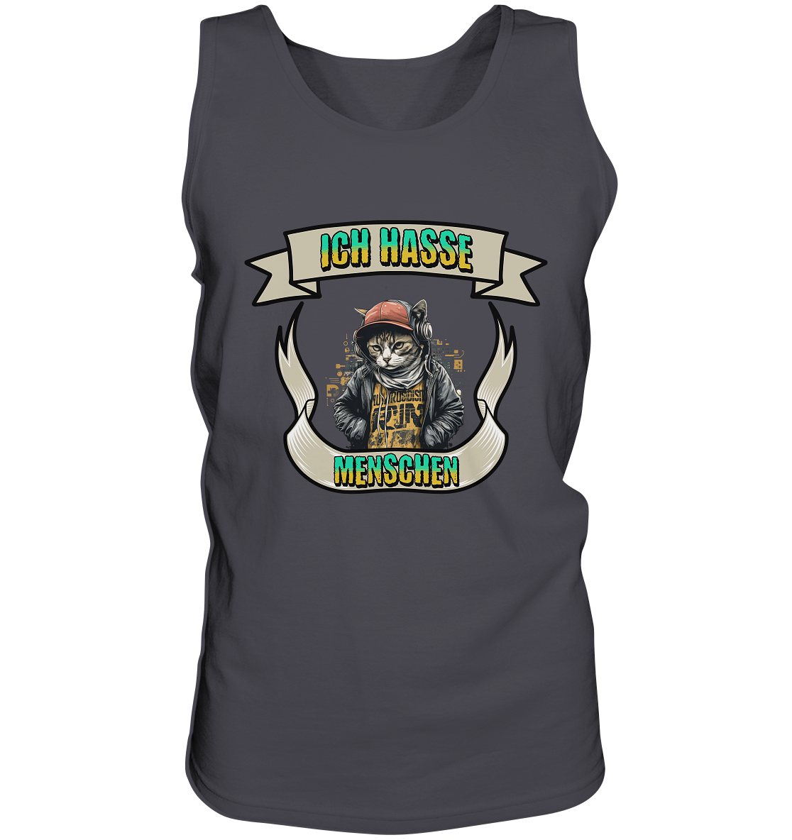 Streetwear- Ich hasse Menschen - Tank-Top