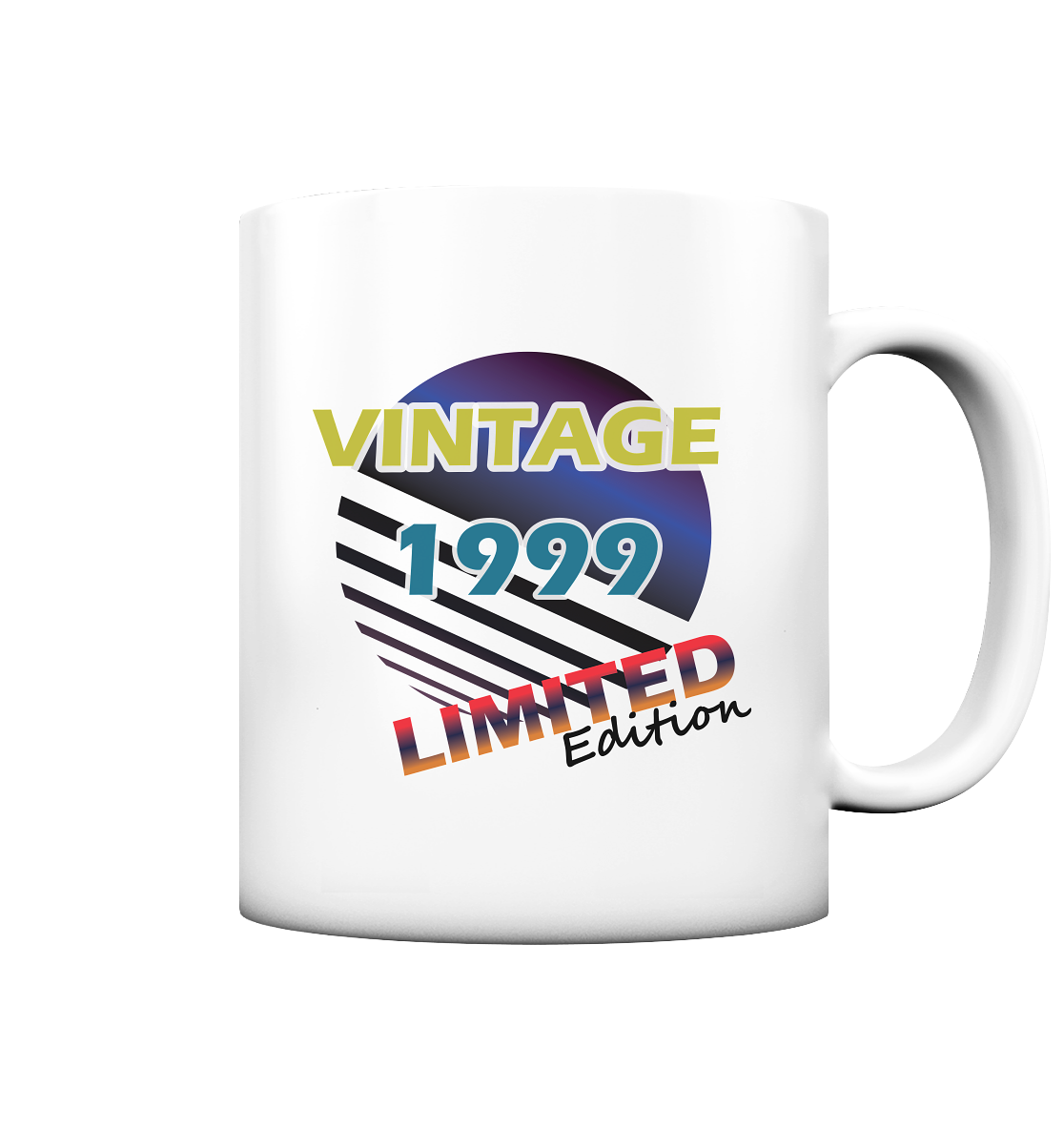 Jahrgang 1999- Tassen Limited Edition - Vintage - Tasse matt