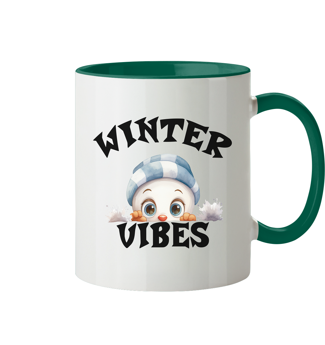 WINTER VIBES - Tasse zweifarbig