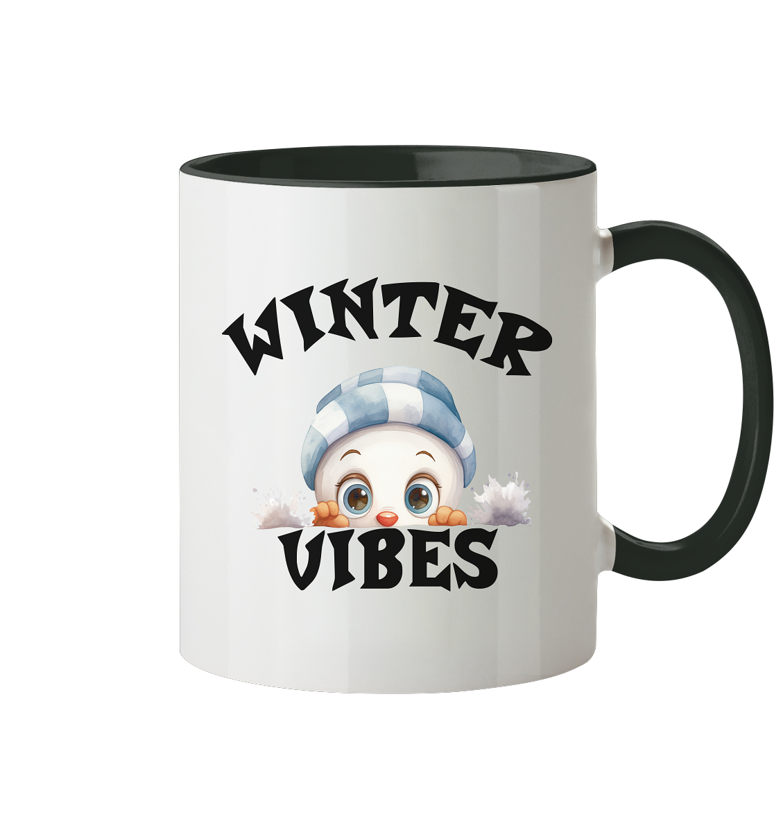 WINTER VIBES - Tasse zweifarbig
