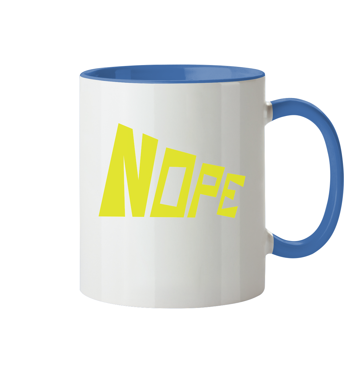 NOPE NO 2 - Tasse zweifarbig