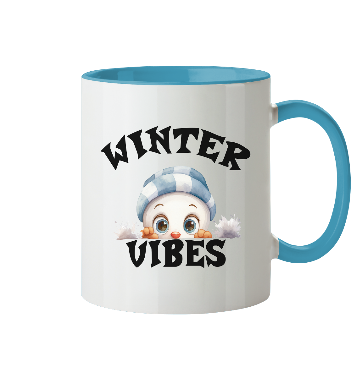 WINTER VIBES - Tasse zweifarbig