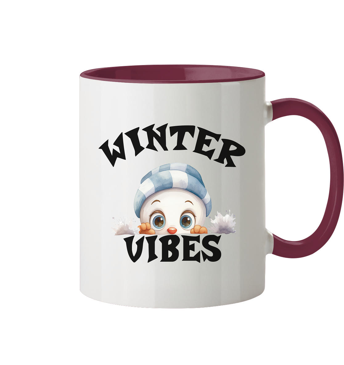 WINTER VIBES - Tasse zweifarbig