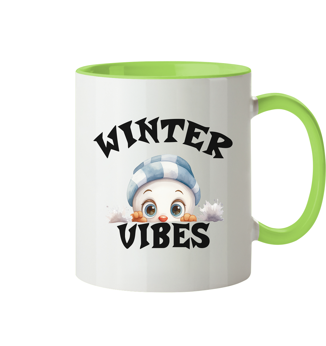 WINTER VIBES - Tasse zweifarbig
