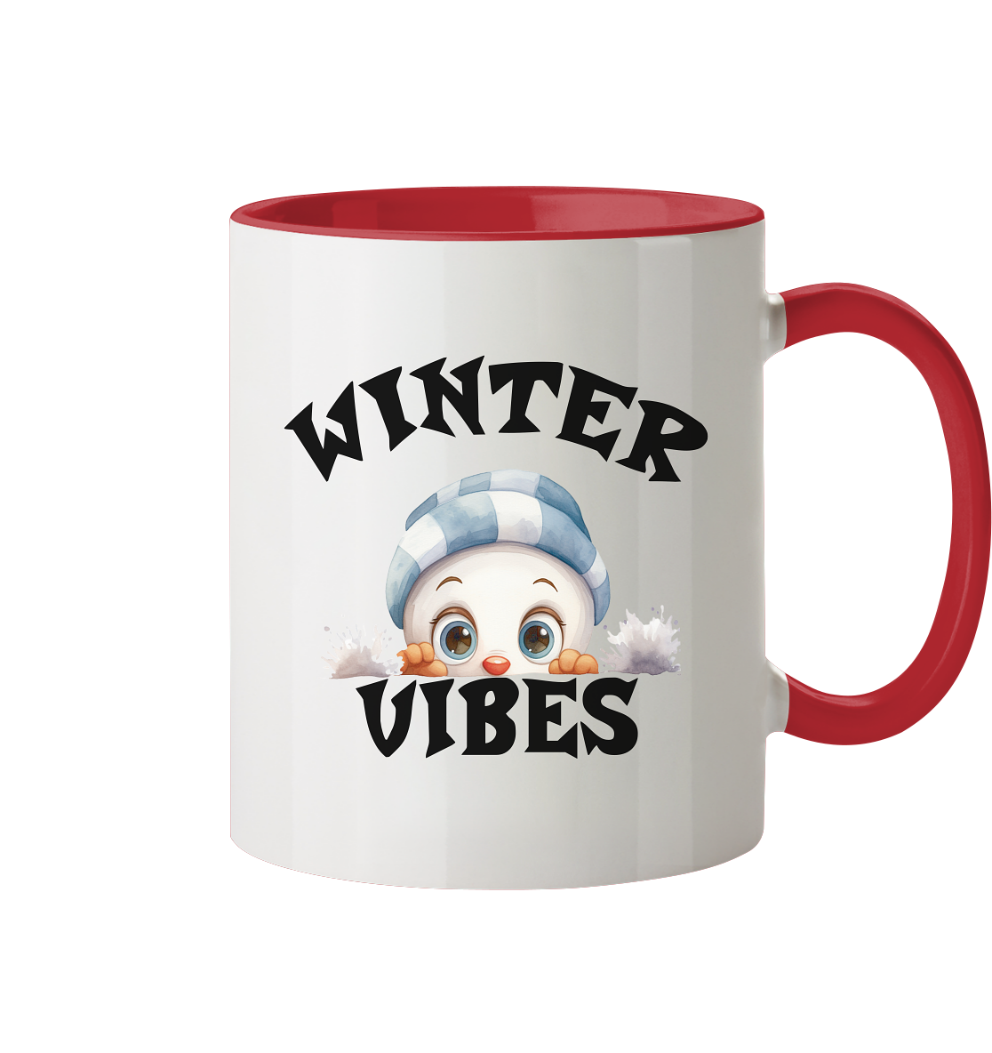 WINTER VIBES - Tasse zweifarbig