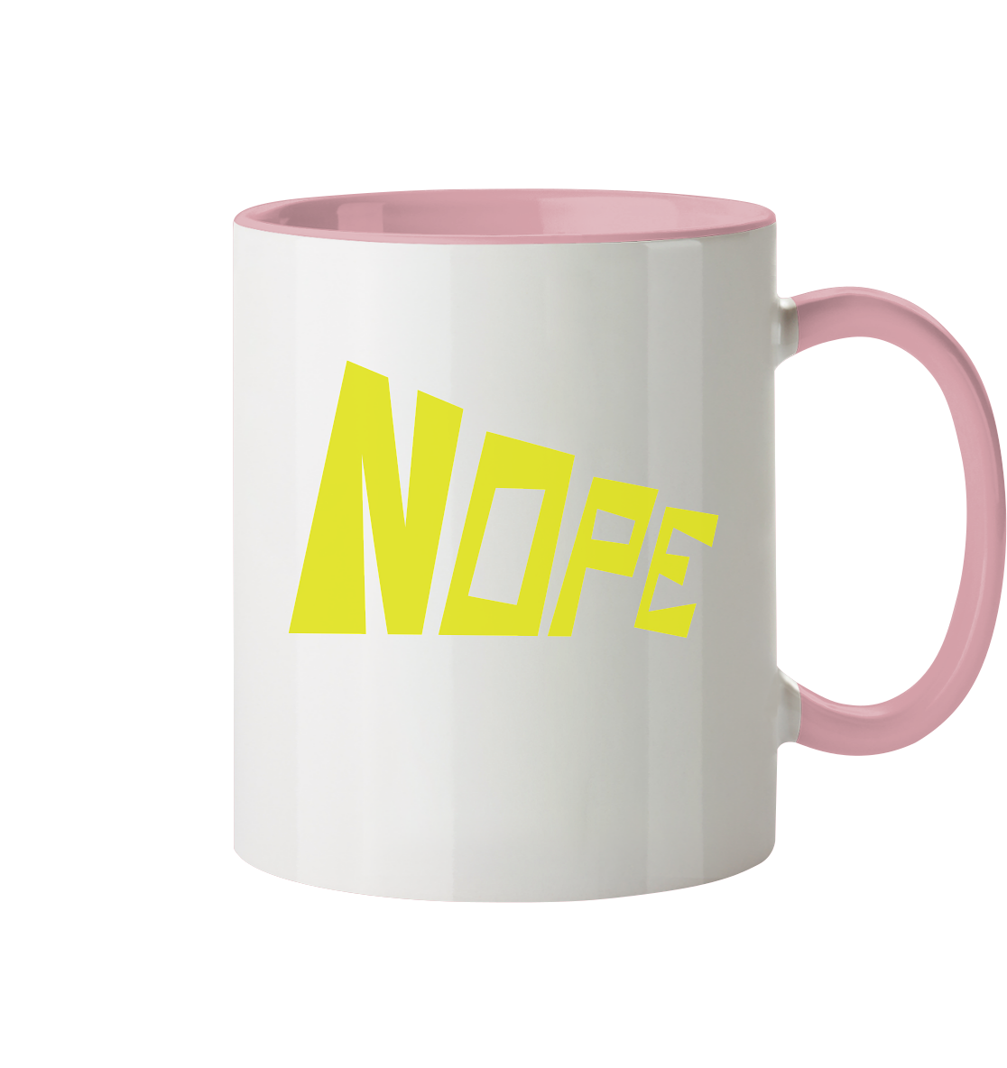 NOPE NO 2 - Tasse zweifarbig