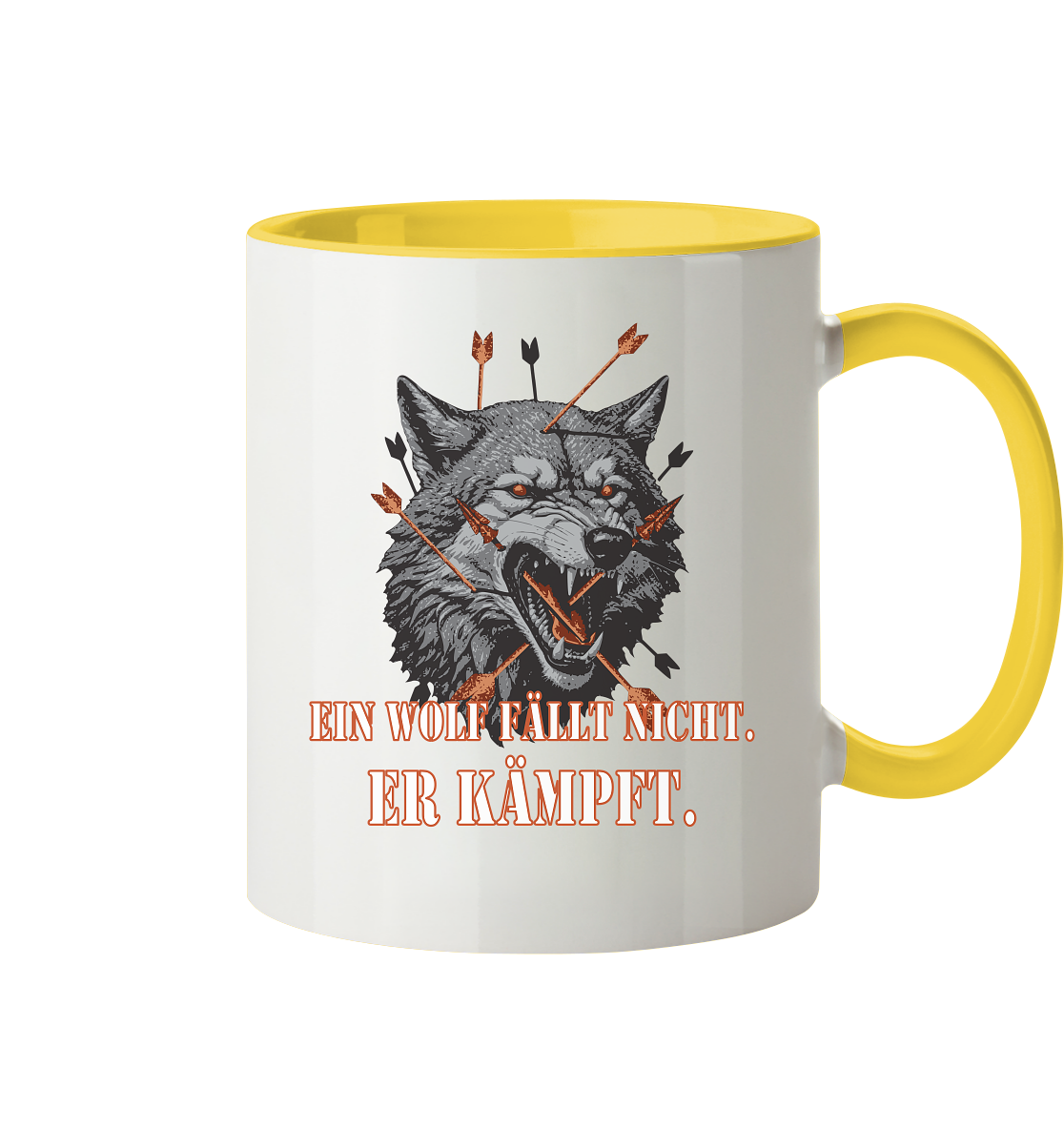 The Unbroken Wolf - Tasse zweifarbig