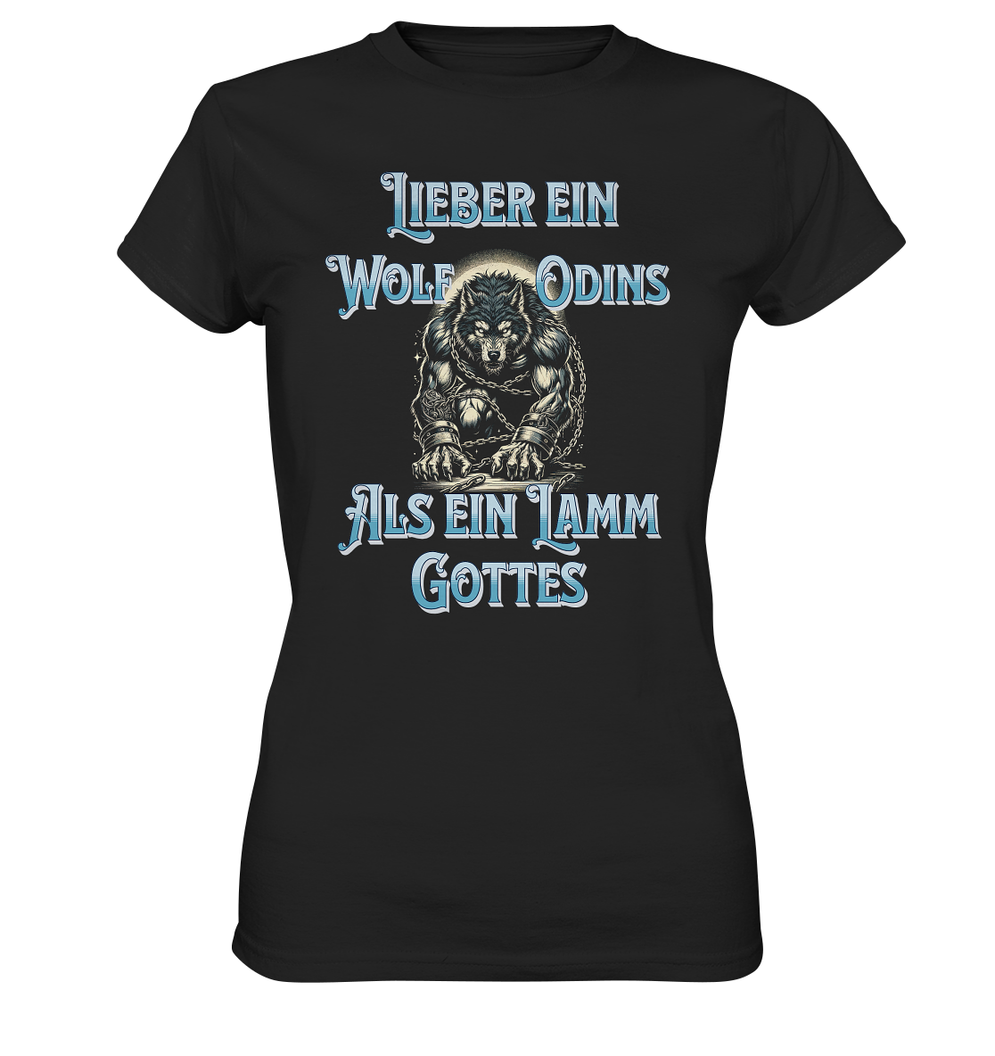 Odins Wolf | Oberteile - Womens Premium Classic T-Shirt