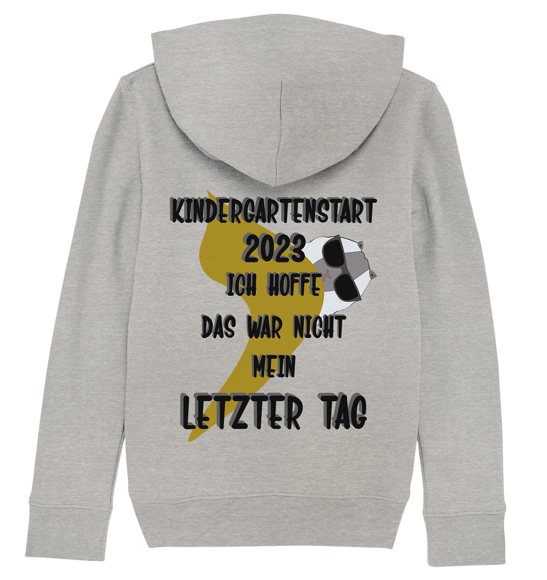 Kindergartenstart 2023, Kiga, Kindergarten - Kids Organic Hoodie