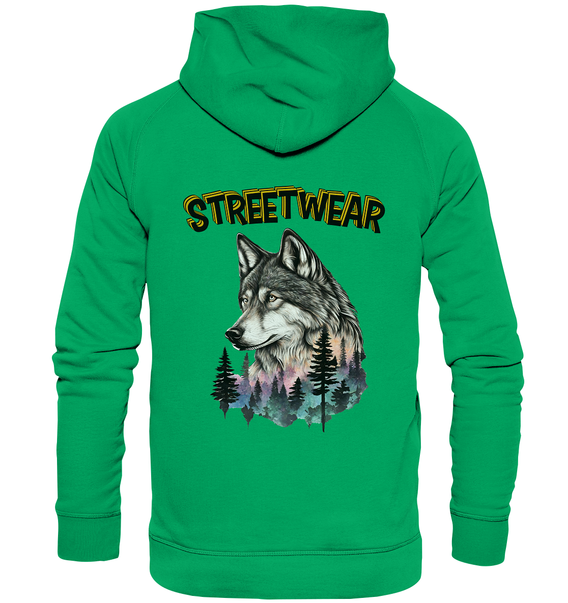 Streetwear Wildlife Design - Kids Premium Hoodie