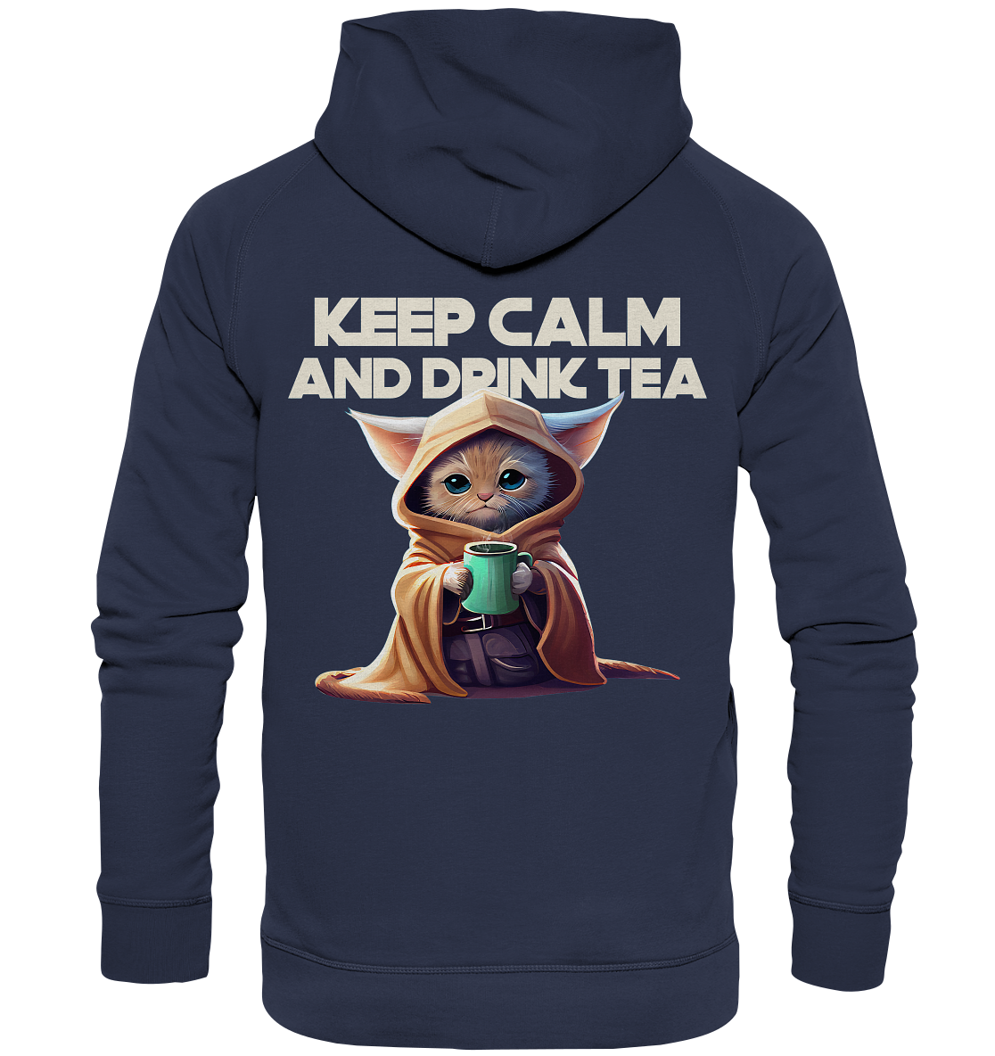 Premium Hoodie Kinder - Keep Calm- Bleib ruhig Streetwear Fashion