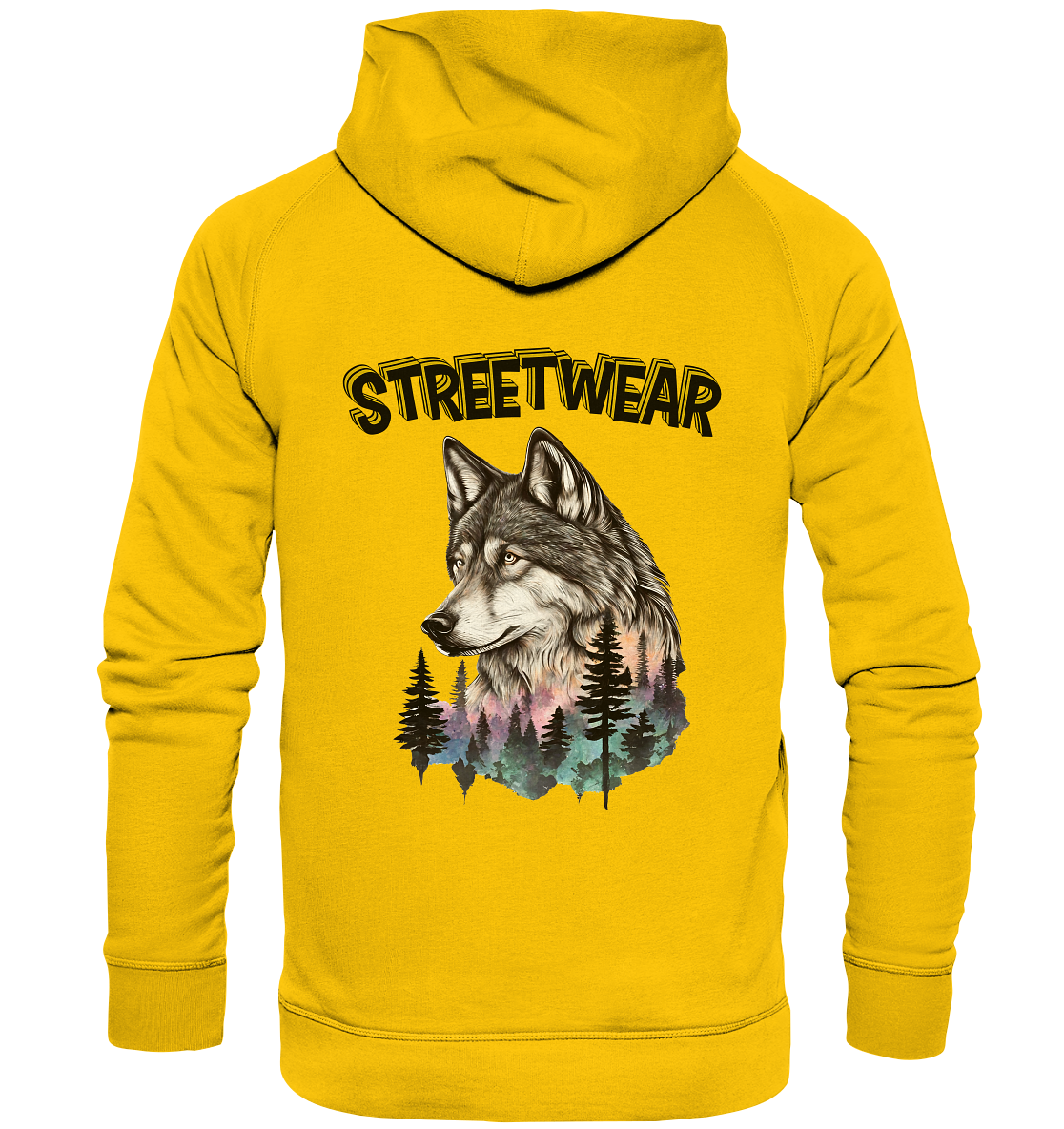 Streetwear Wildlife Design - Kids Premium Hoodie