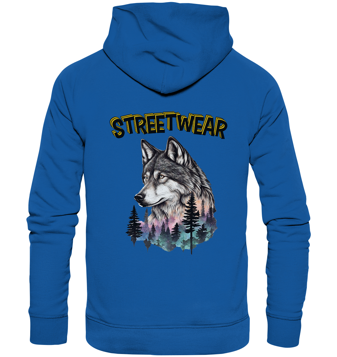 Streetwear Wildlife Design - Organic Hoodie