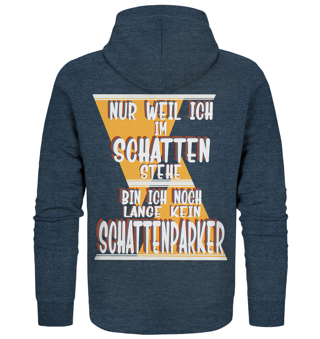 Schattenparker, mein Statement, Helles Design - Organic Zipper