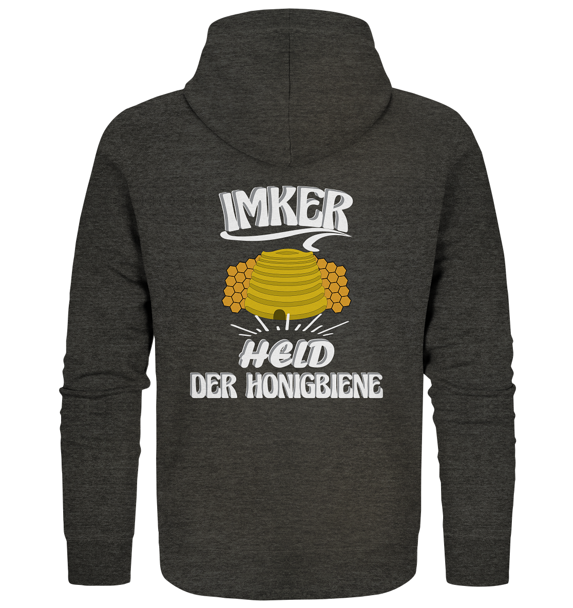 Imker, Bienen, Honig - Eine Magie, Imkerei, Wunder der Natur - Organic Zipper