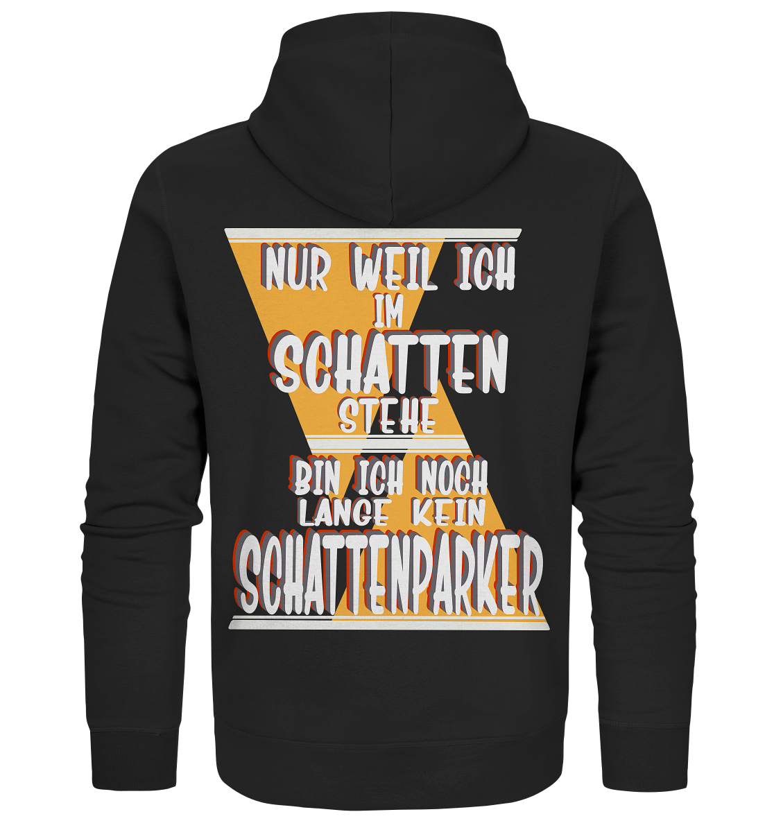 Schattenparker, mein Statement, Helles Design - Organic Zipper