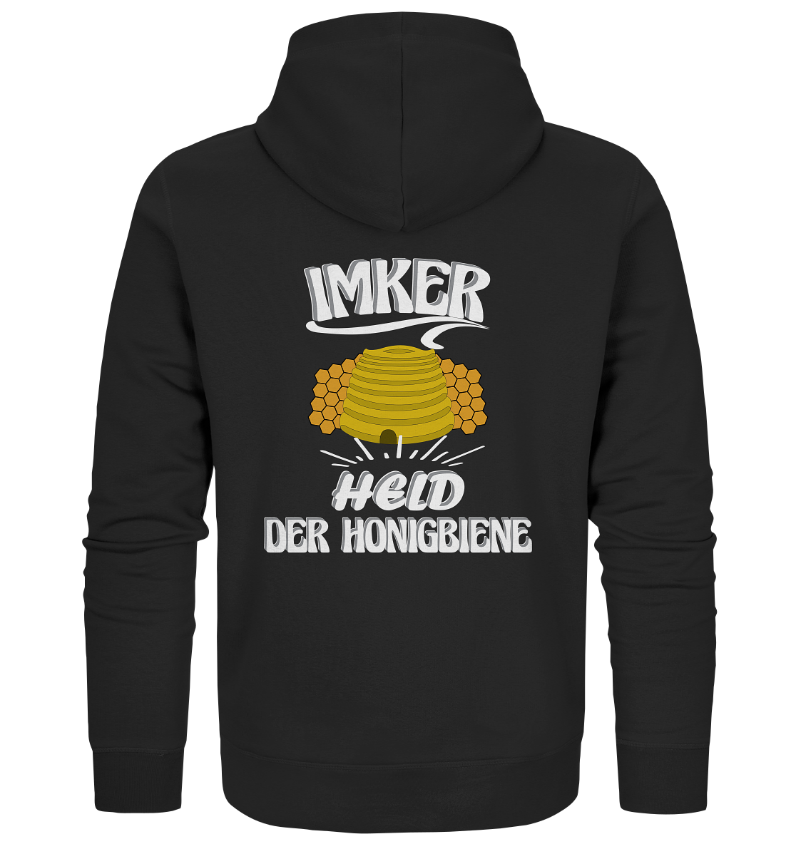 Imker, Bienen, Honig - Eine Magie, Imkerei, Wunder der Natur - Organic Zipper