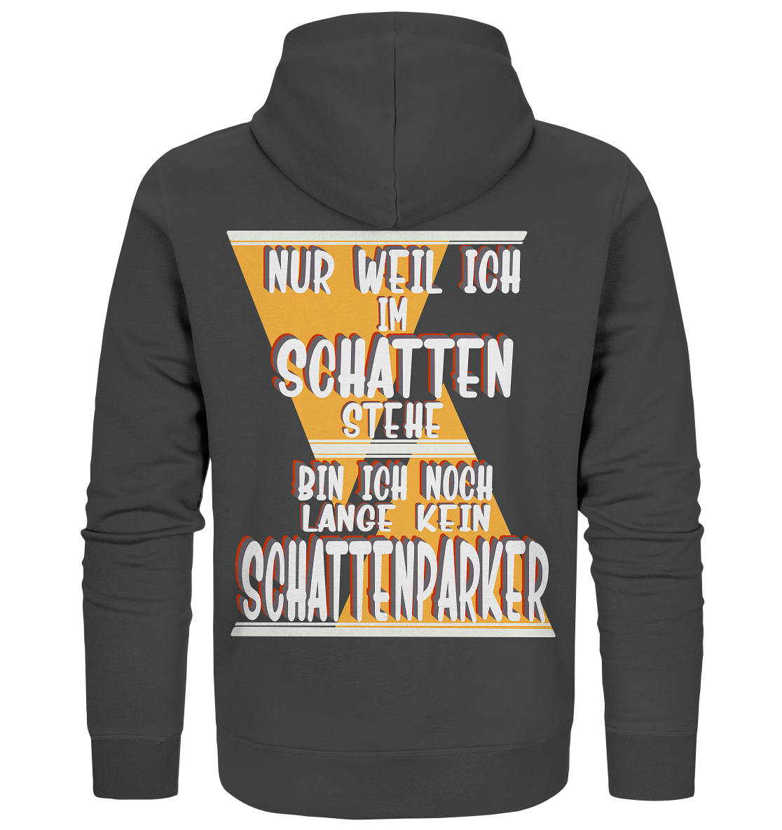 Schattenparker, mein Statement, Helles Design - Organic Zipper