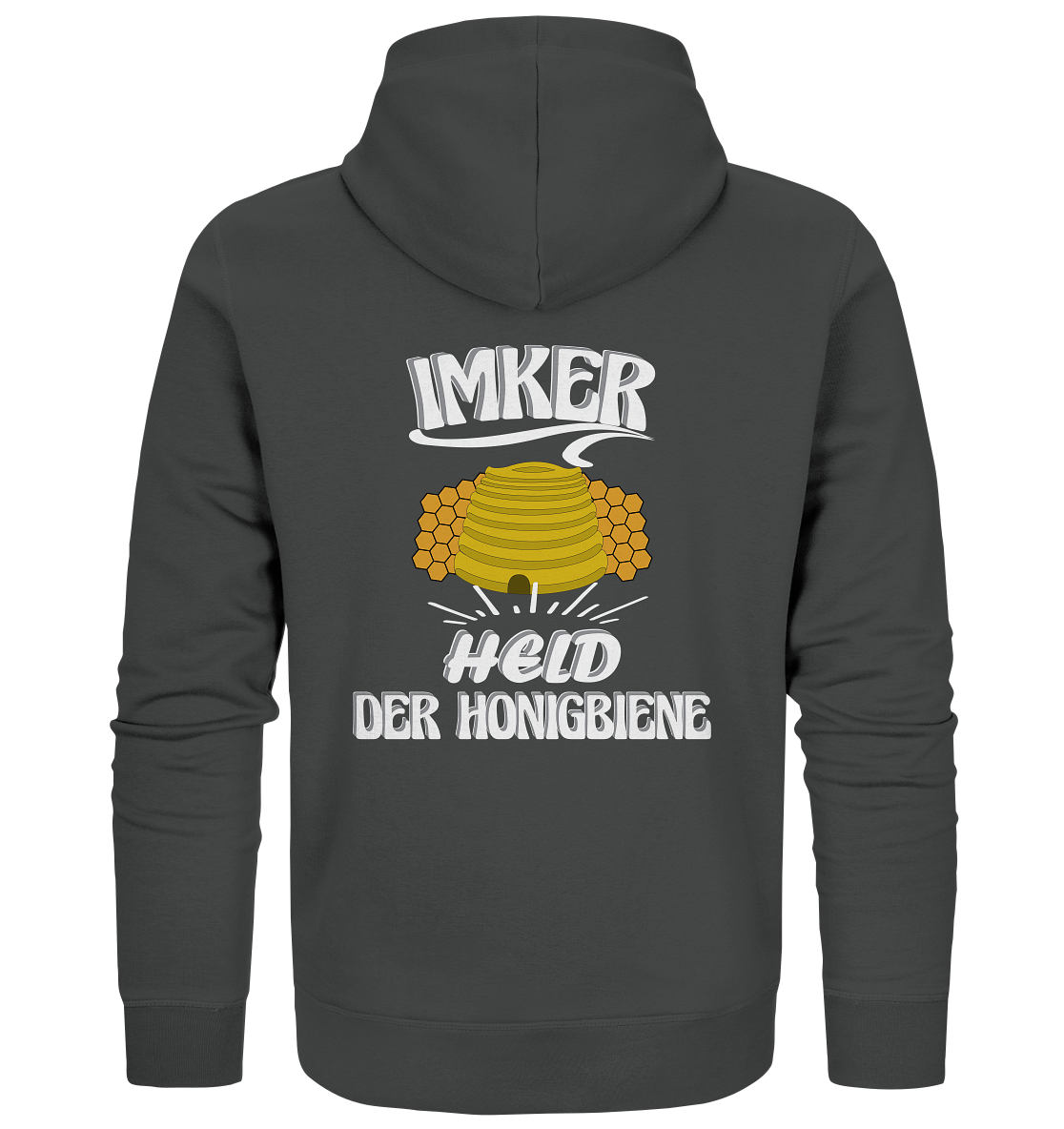 Imker, Bienen, Honig - Eine Magie, Imkerei, Wunder der Natur - Organic Zipper