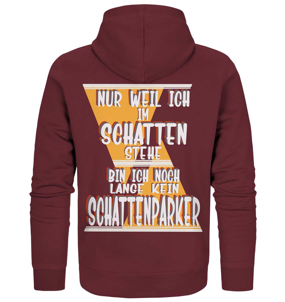 Schattenparker, mein Statement, Helles Design - Organic Zipper