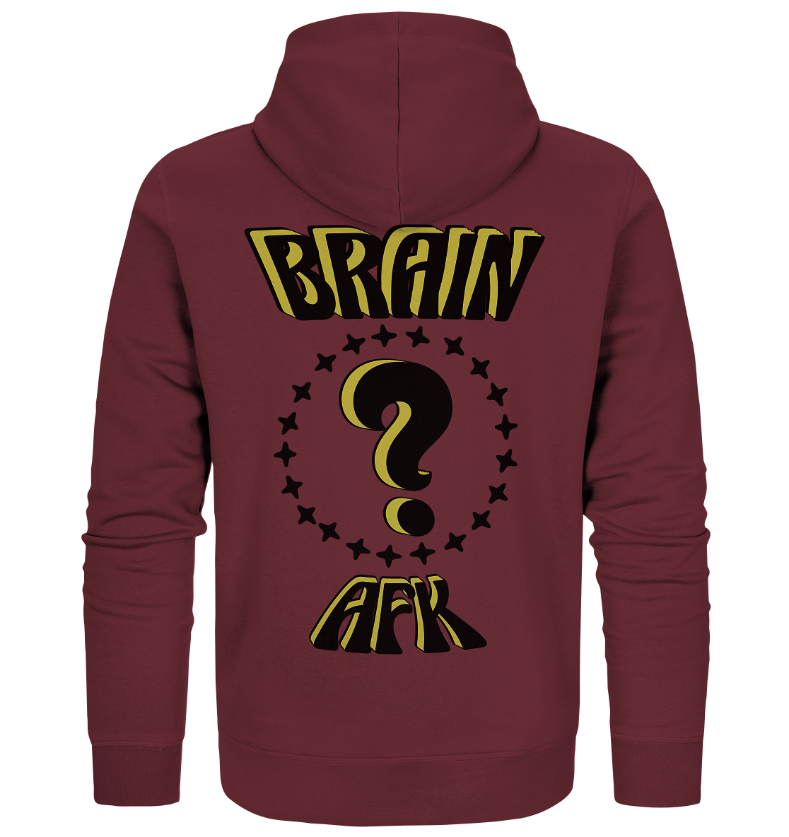 Brain AFK, bin mal abwesend, Trendy - Organic Zipper