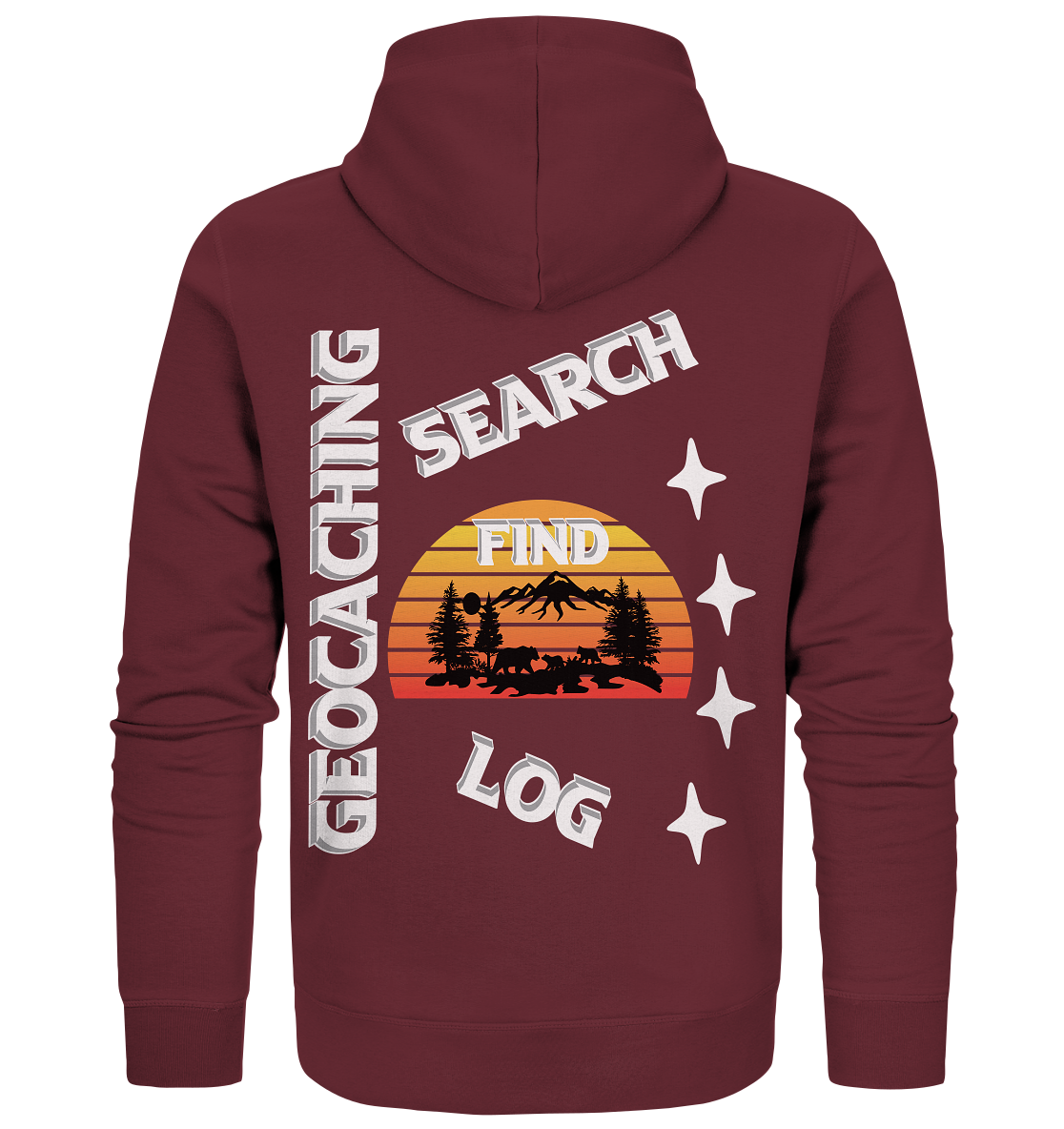 Geocaching-SEARCH-FIND-LOG, Cache Helles Design, Mounten - Organic Zipper