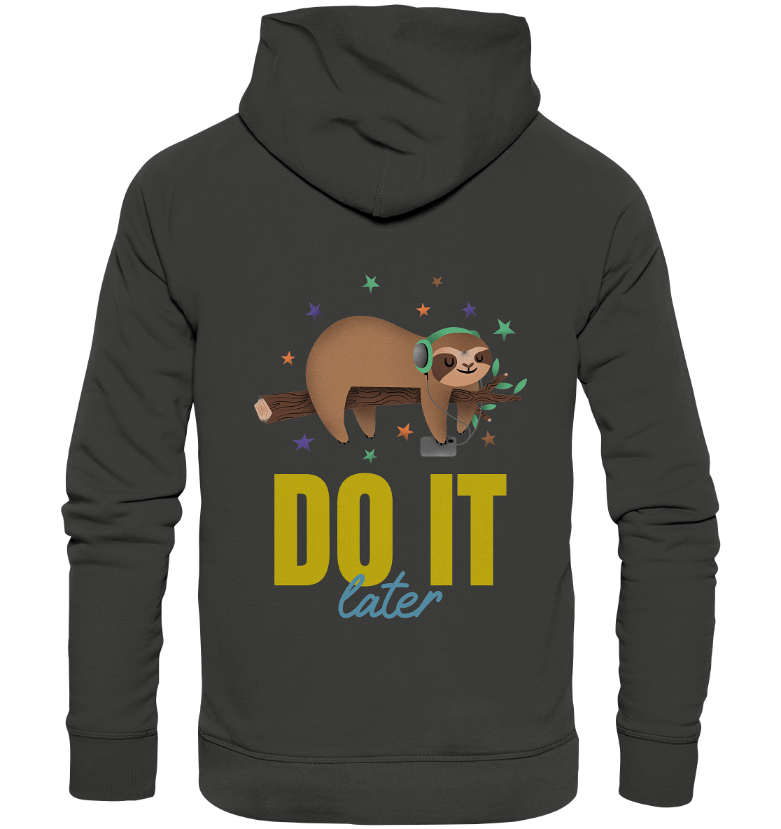Hoodie- do it later- cooles Basic für jeden Look- Premium Hoodie