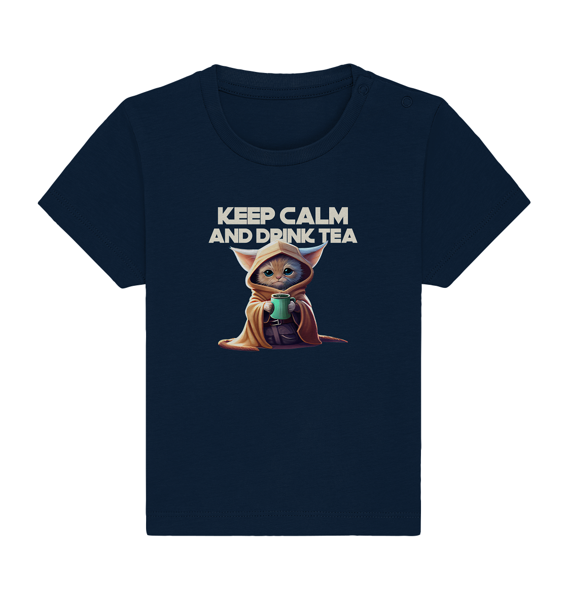 Chill Mal- Baby Organic Shirt- Keep Calm- Bleib ruhig