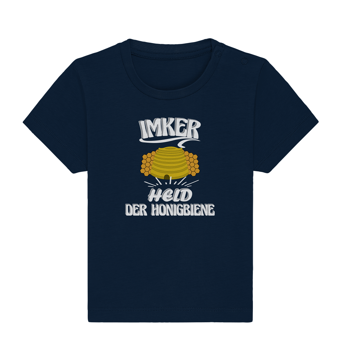 Imker, Bienen, Honig - Eine Magie, Imkerei, Wunder der Natur - Baby Organic Shirt