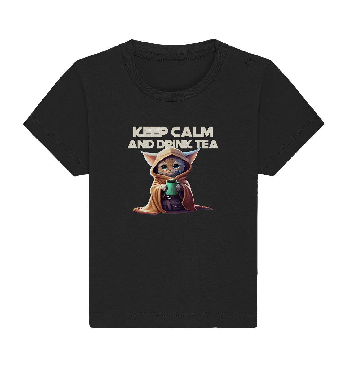 Chill Mal- Baby Organic Shirt- Keep Calm- Bleib ruhig